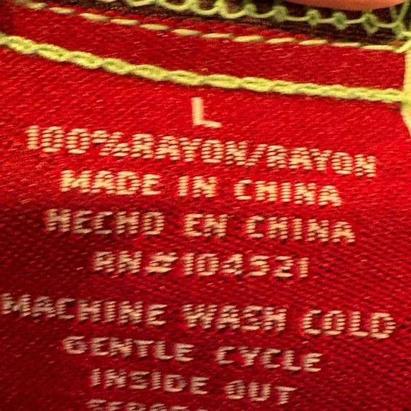 Caribbean Joe Floral Green/white Sleeveless button up tie front top with collar - Picture 6 of 10